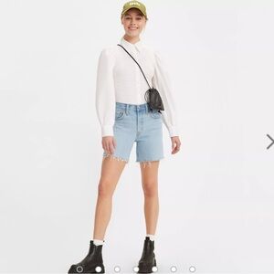 Levi’s 501 Original Mid Thigh Shorts - Tango Crush